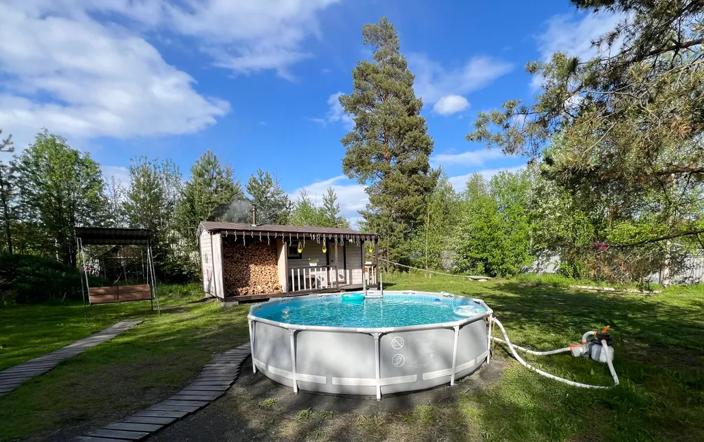 Коттедж 1-комнатный Дом — Деревянное