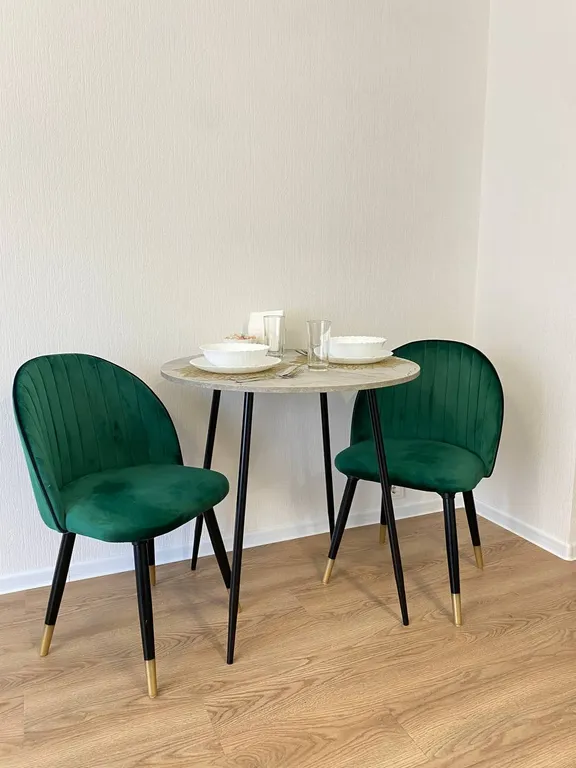 Уютная студия с дизайнерским ремонтом