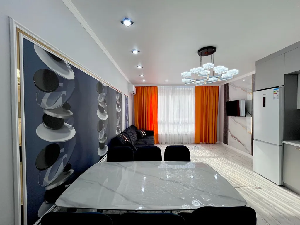 3х комн простор в ЖК «Раимбек резиденс», центр Алматы & питьевая вода