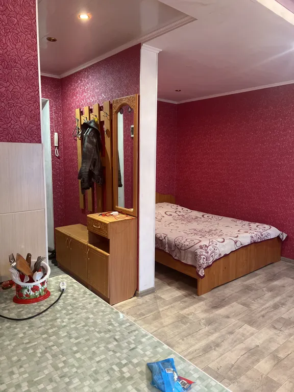Уютная студия с балконом