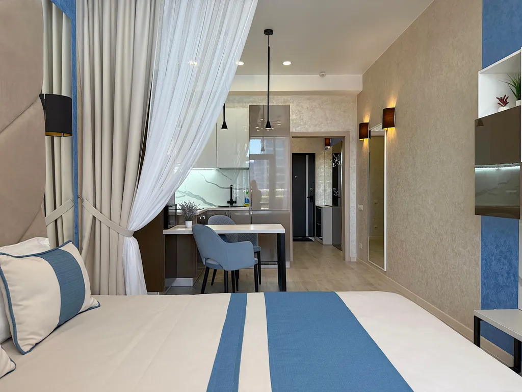 Апартаменты акваделюкс с бассейном и балконом n238a