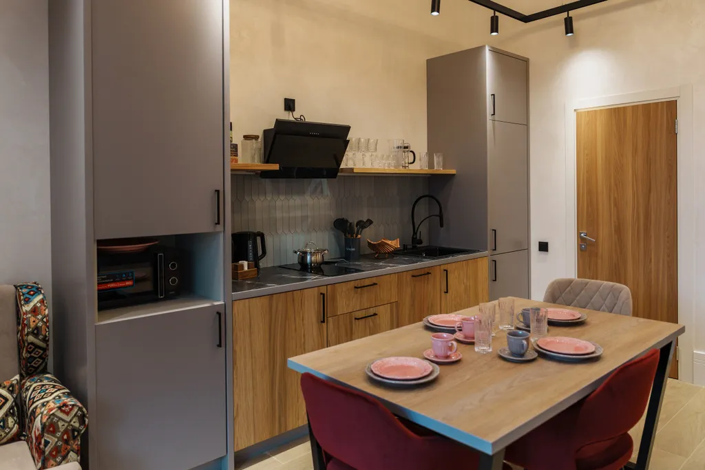 ШАЛЕ №4(1-ЭТАЖ) 70 м² до 5 мест