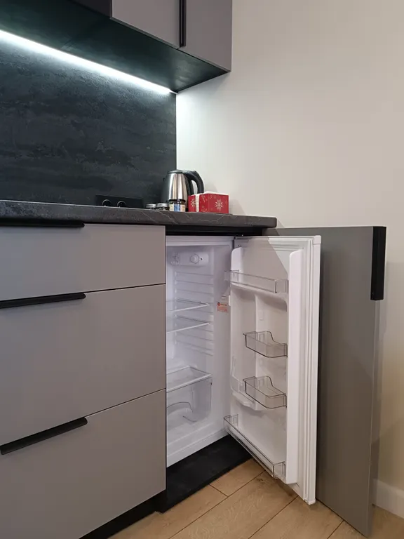 Современная однокомнатная квартира с кондиционером, в центре