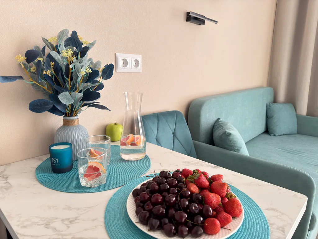 Квартира Квартира Премиум с видом на море и балконом — Лазаревское