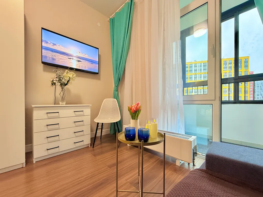 Дизайнерская однокомнатная в ЖК Прокшино Лагуна