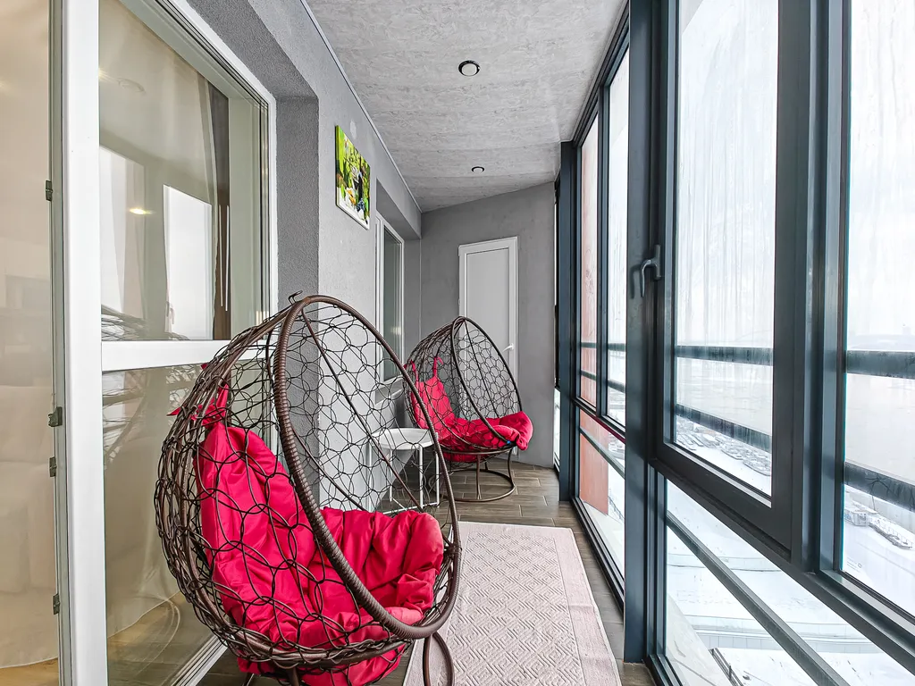 Апартаменты в Апарт Ривер с видом на реку