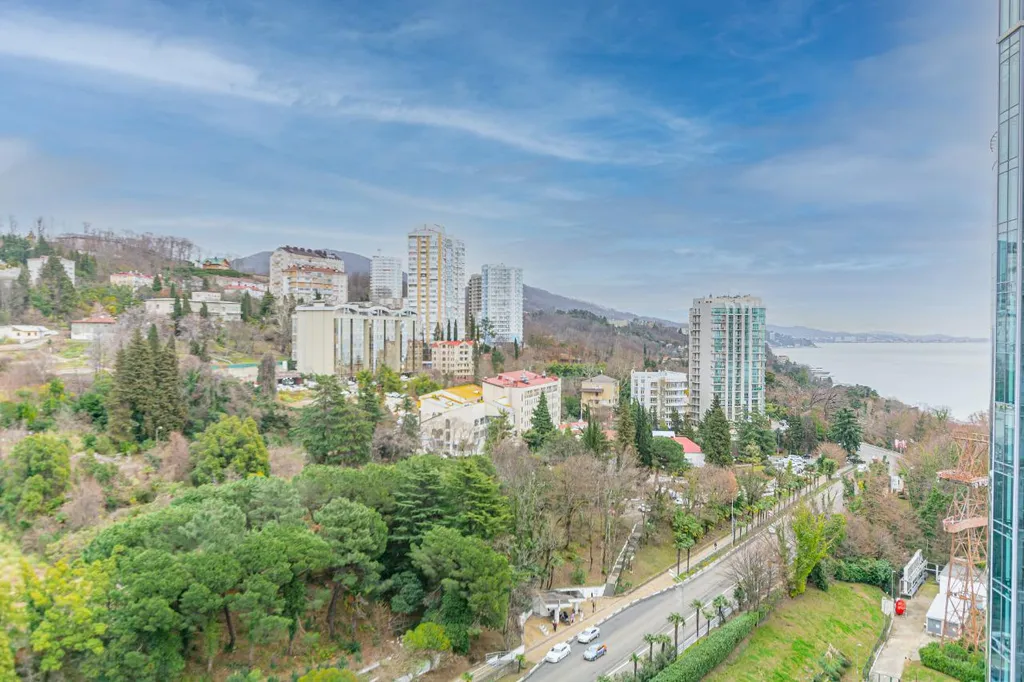 Апартамент с видом на  Курортный проспект