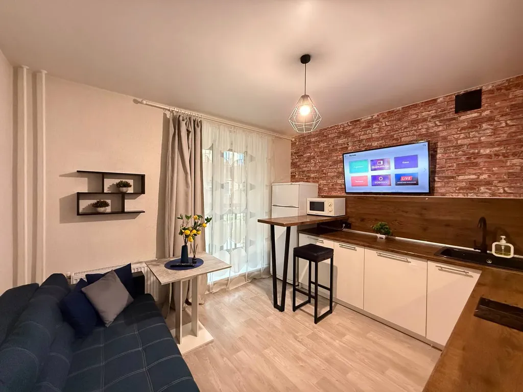 Просторная квартира в лесу в ЖК Свобода