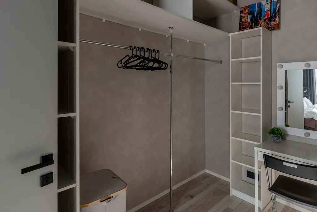 Квартира Квартира с отдельной спальней, кухней-гостиной просторной гардеробной — Москва