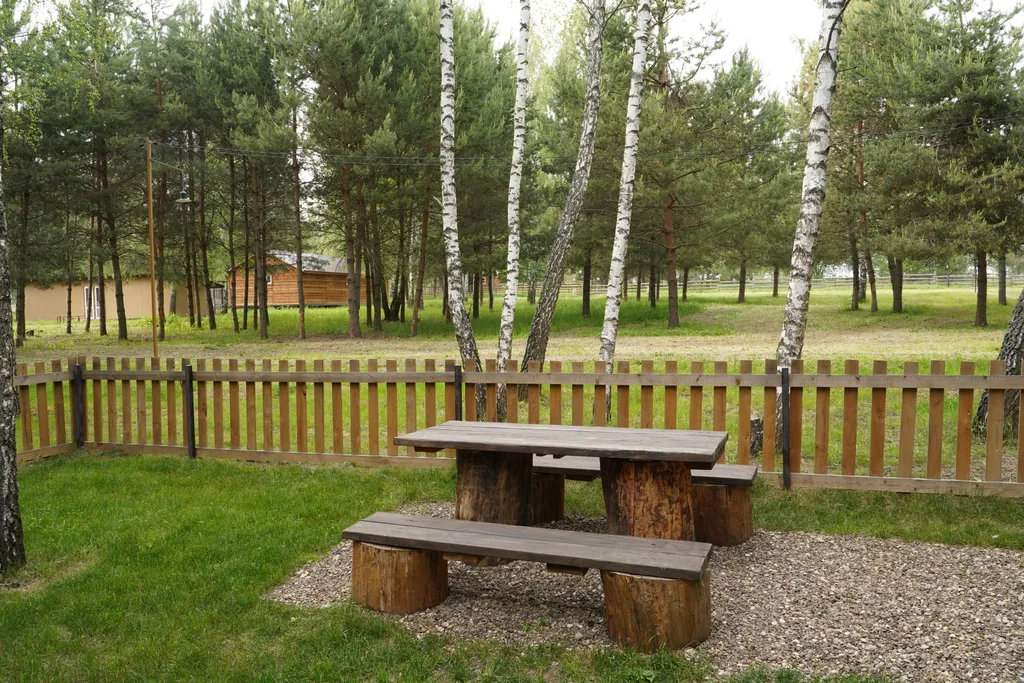 Отдых в лесу с баней и горячим чаном