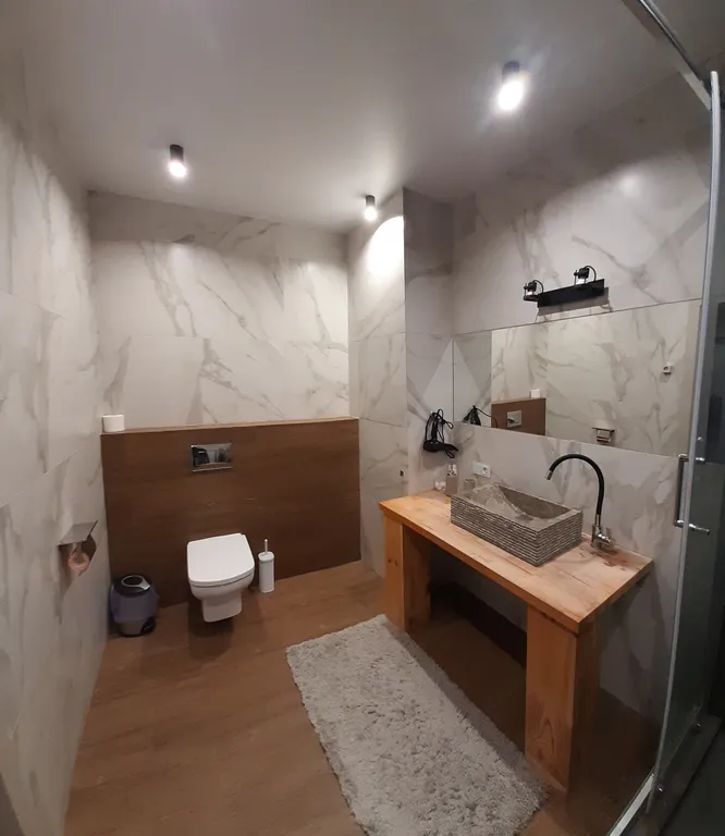 Новые апартаменты с красивым видом на город