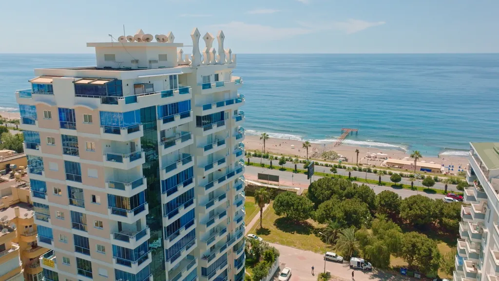 Yekta Queen просторный апартамент на 1 линии моря