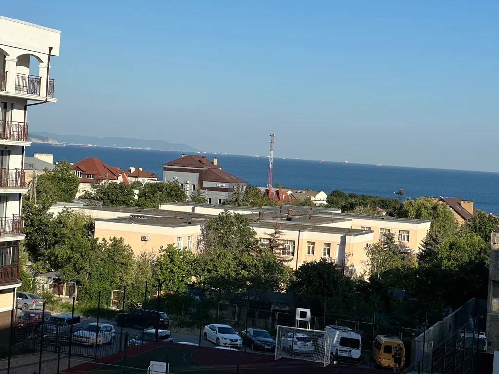 Апартаменты с видом на море у пляжа