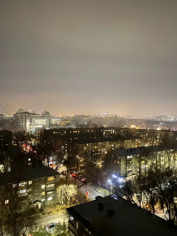 Уютная квартира с красивым видом на город