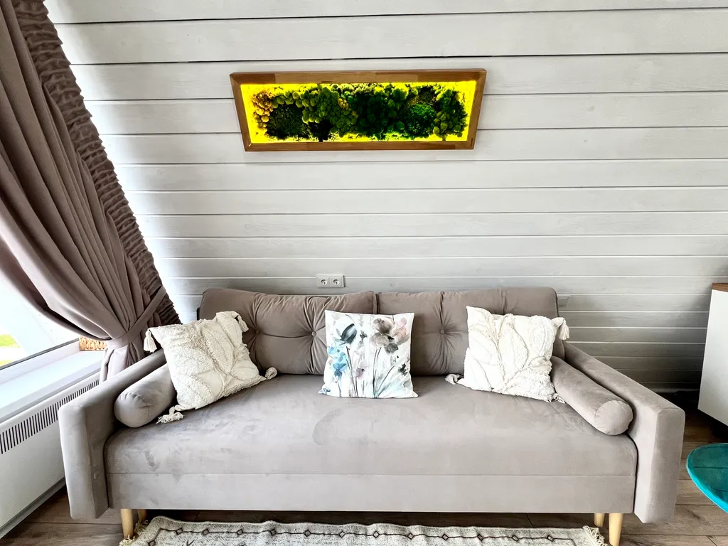 Уютный домик с банным чаном на территории