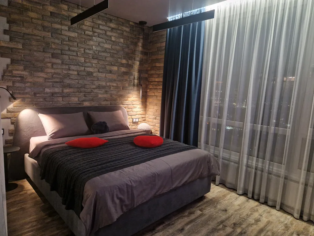 Квартира Дизайнерский Лофт с видом на закат — аренда посуточно в Новосибирск