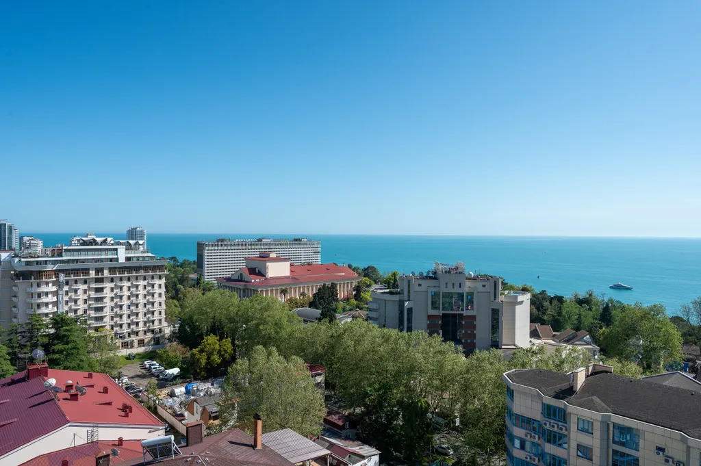 Барселона парк, 3-комнатный, панорамный вид на море, 5 минут до пляжа
