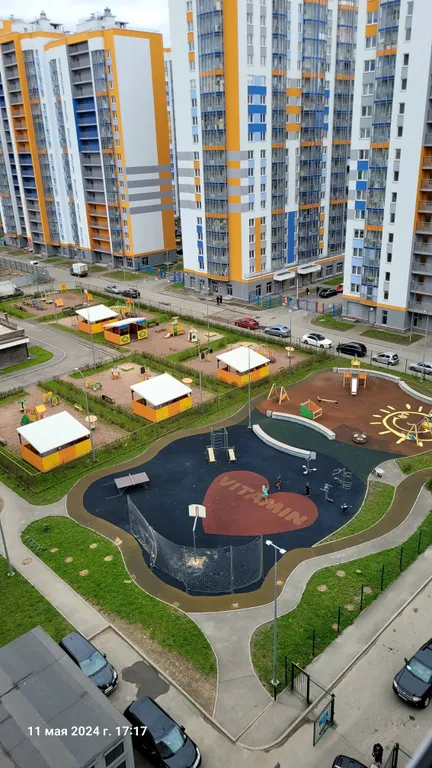 Уютная трёхместная студия недалеко от метро