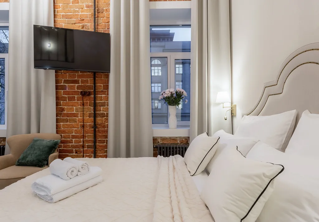 Дизайнерские апартаменты в доме с 200-летней историей