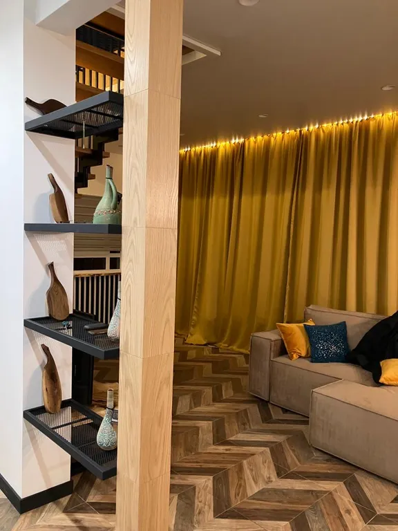 Загородный дом в стиле лофт