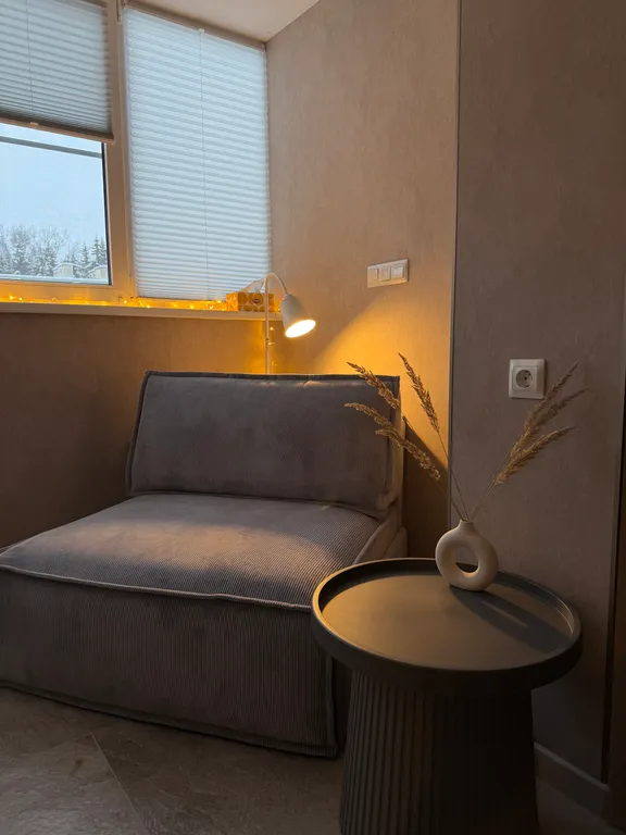 Стильная и теплая квартира