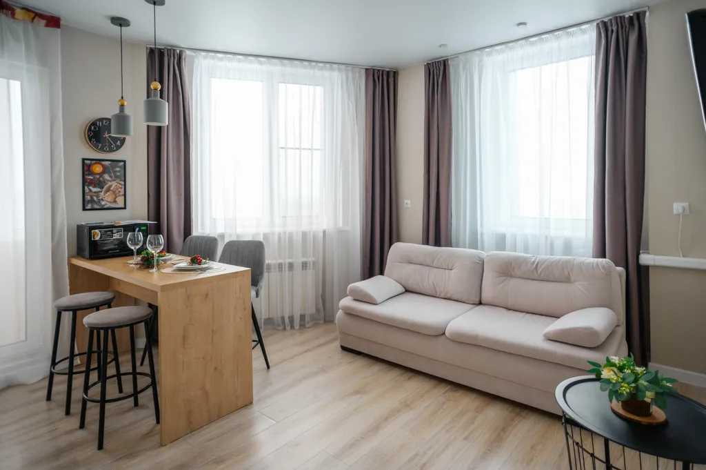 Квартира у МегаМолла с шикарным видом на Волгу и город