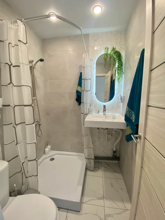 Студия после современного ремонта