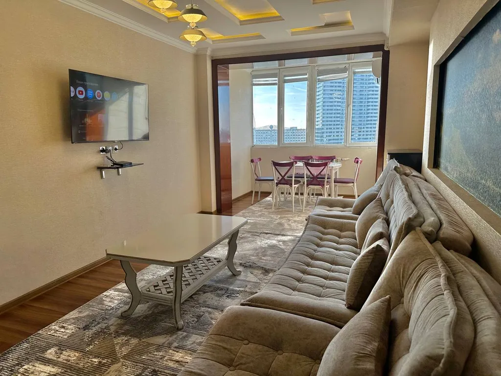 Просторная 3х комнатная квартира рядом с Tashkent city