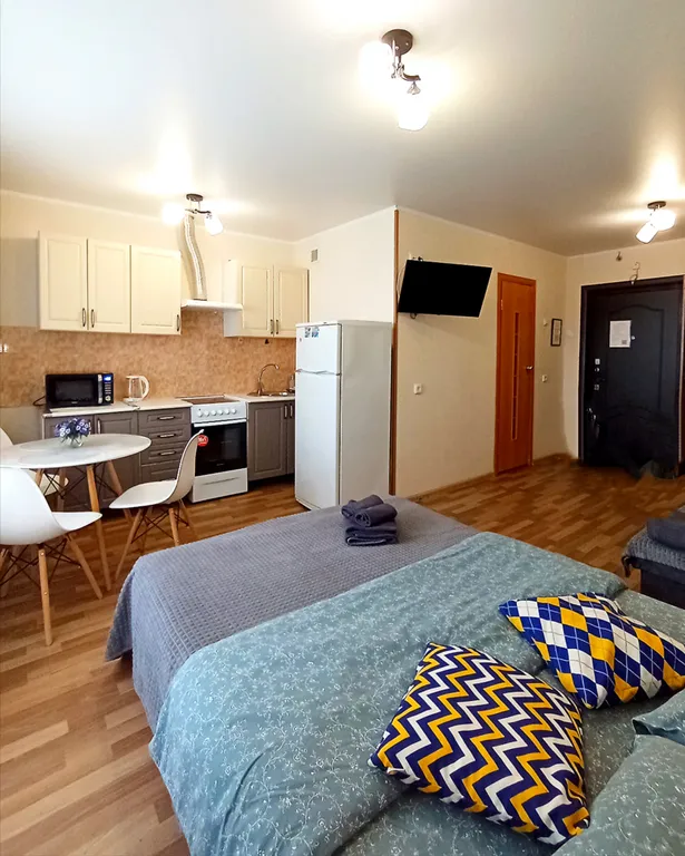 Студия в новом микрорайоне