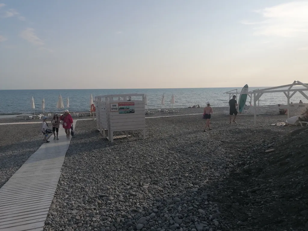 Уютная квартира на берегу моря