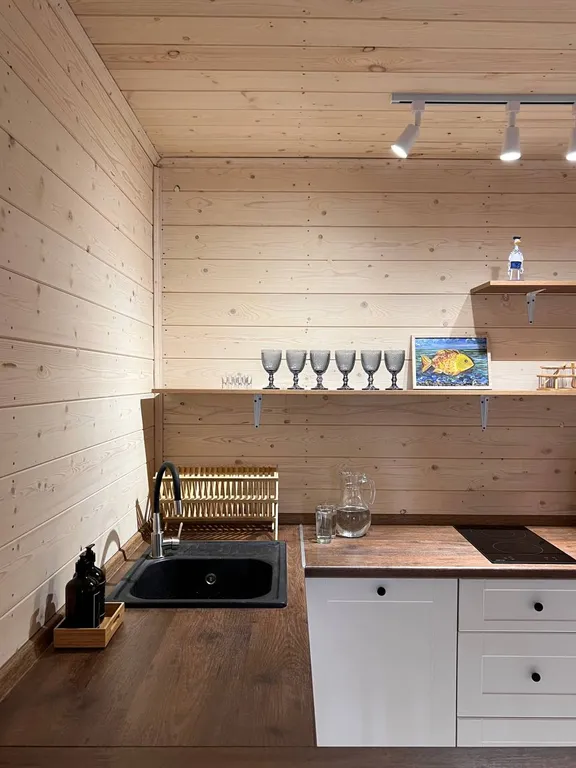 Дом с видом на лес дача рыбака