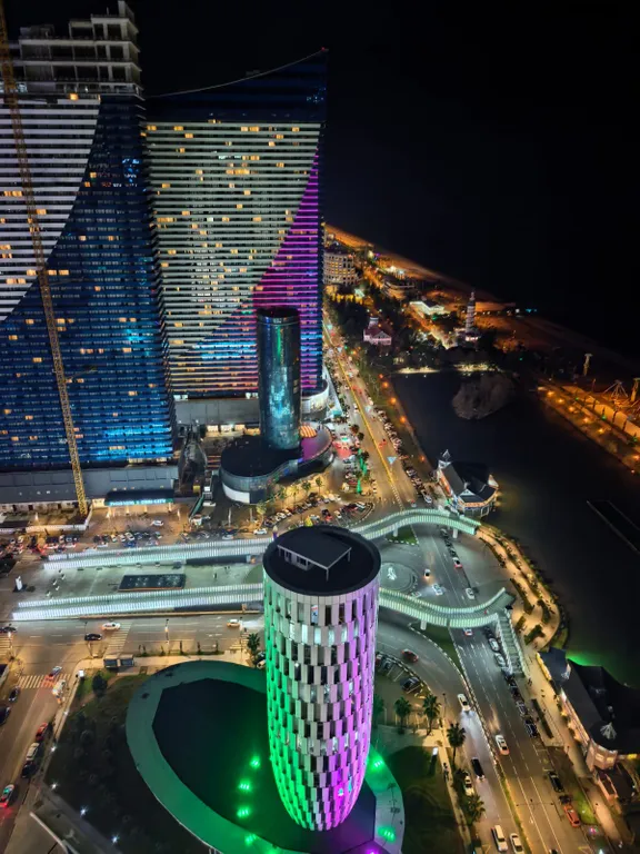 Квартира Апартаменты в Alliance Palace, 38 этаж, с прекрасным видом на закат — Батуми