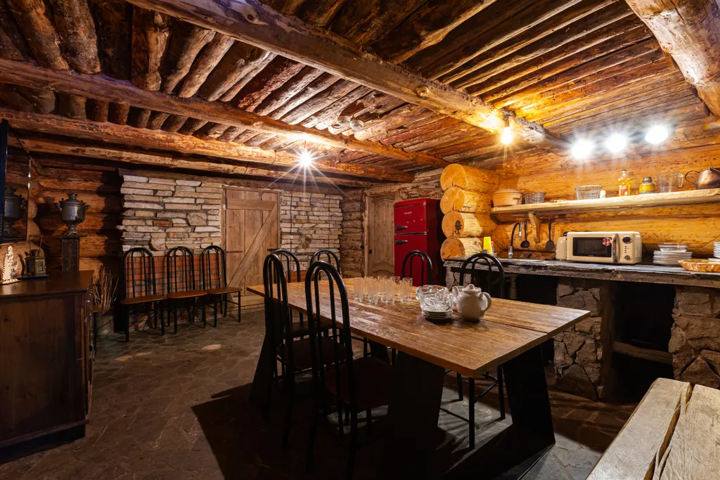 Деревянный домик