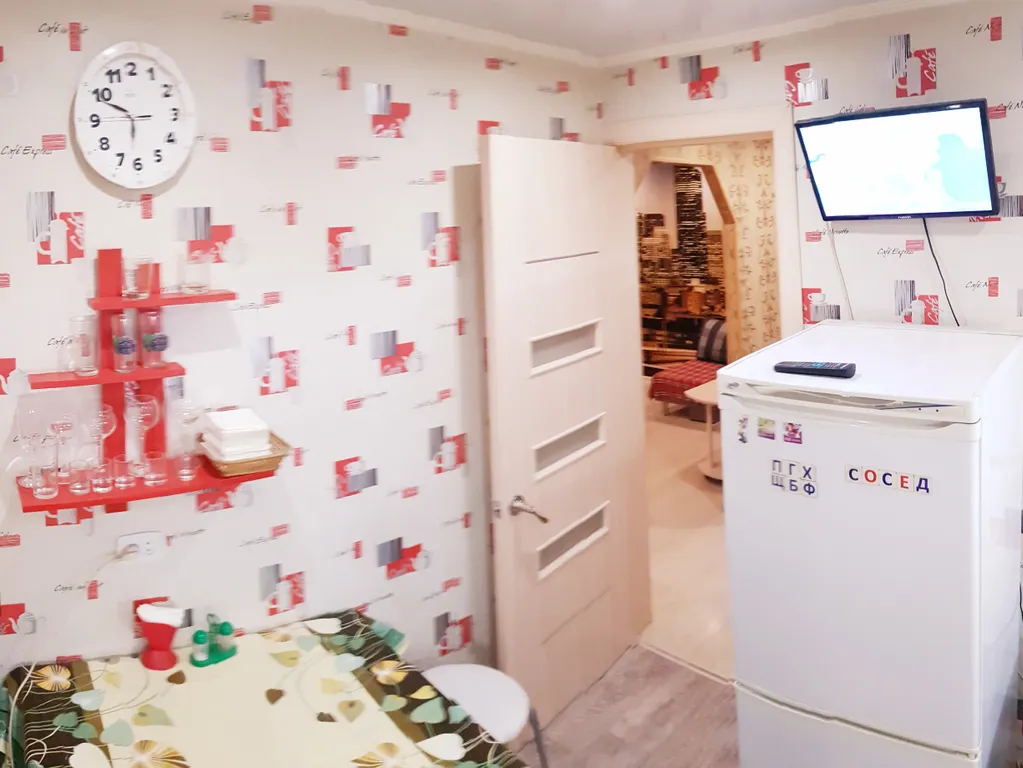 Уютная квартира для двоих с камином