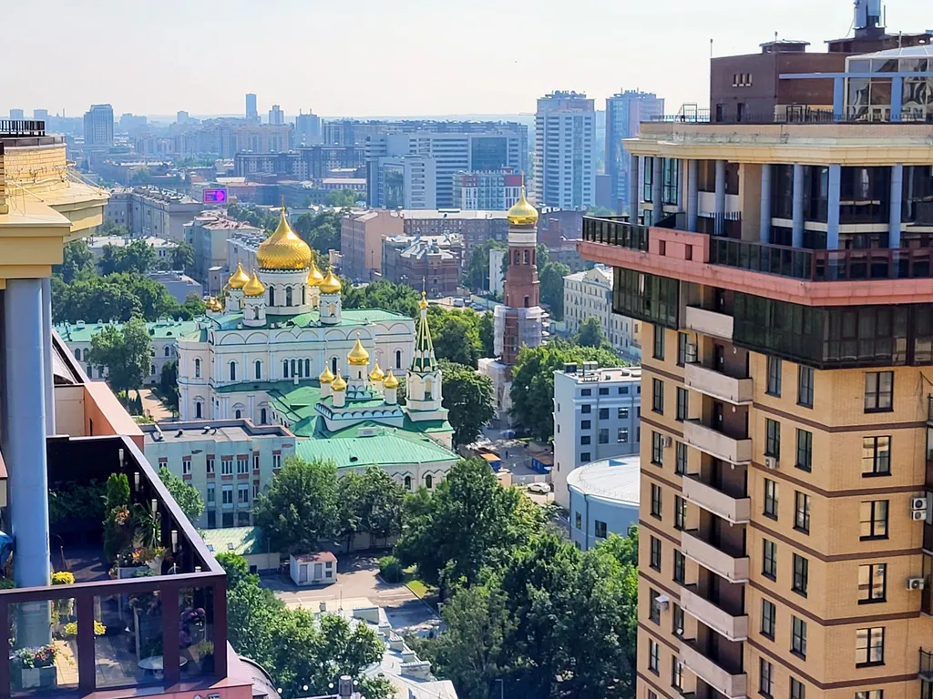 Квартира Квартира Трёхэтажный мезонин над крышами Питера — Санкт-Петербург