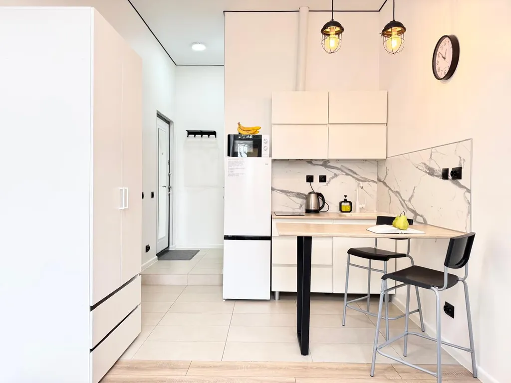 Уютная студия с дизайнерским ремонтом в Звенигороде