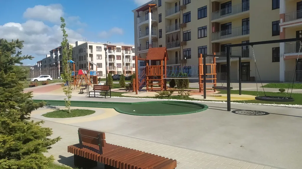 Уютная двушка с видом на горы