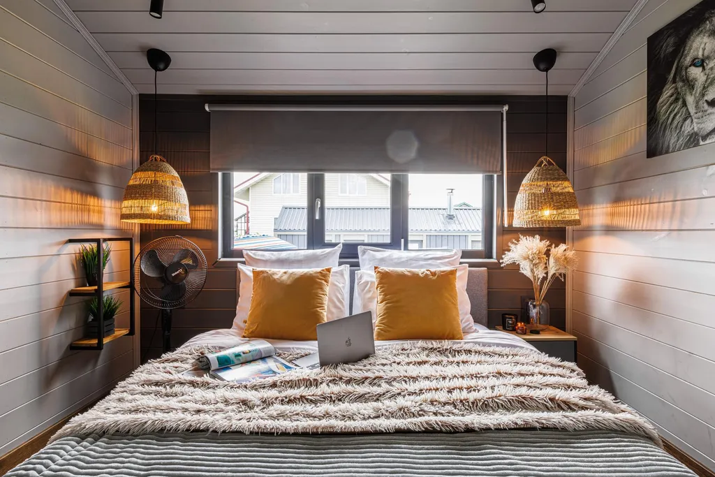 Коттедж Уютный дом с баней, вблизи водохранилища — Лопотово