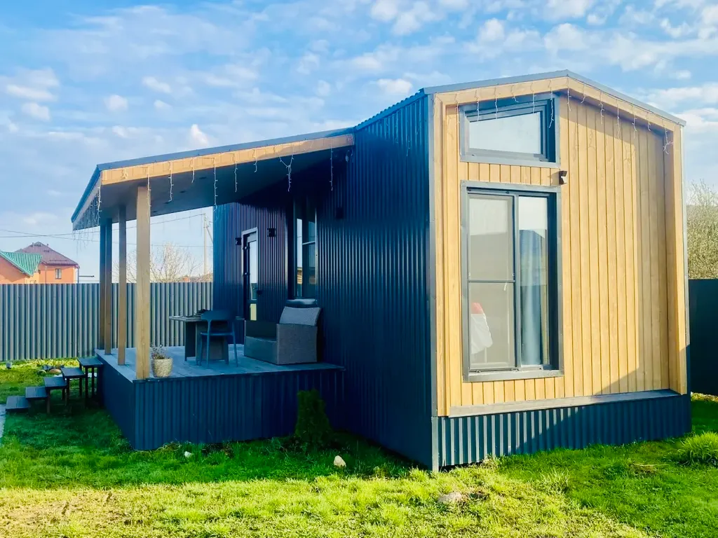 Дом 45m2 — чан, кухня, Wi-Fi