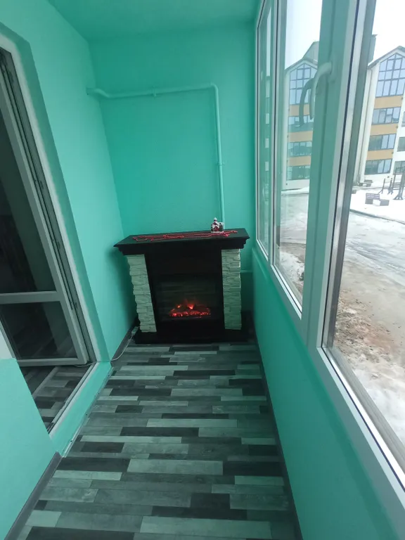 В новостройке