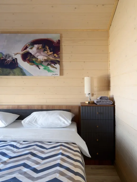 Коттедж Коттедж с баней и чаном — Большое Коновалово