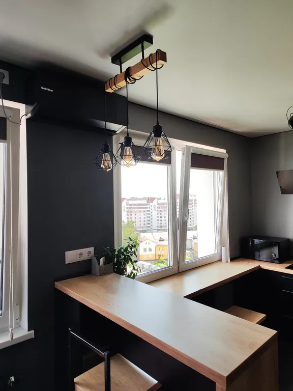 Центр новый дом, 11 этаж, вид на город