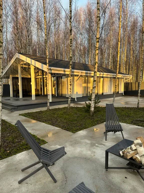 Коттедж в стиле шале в коприно