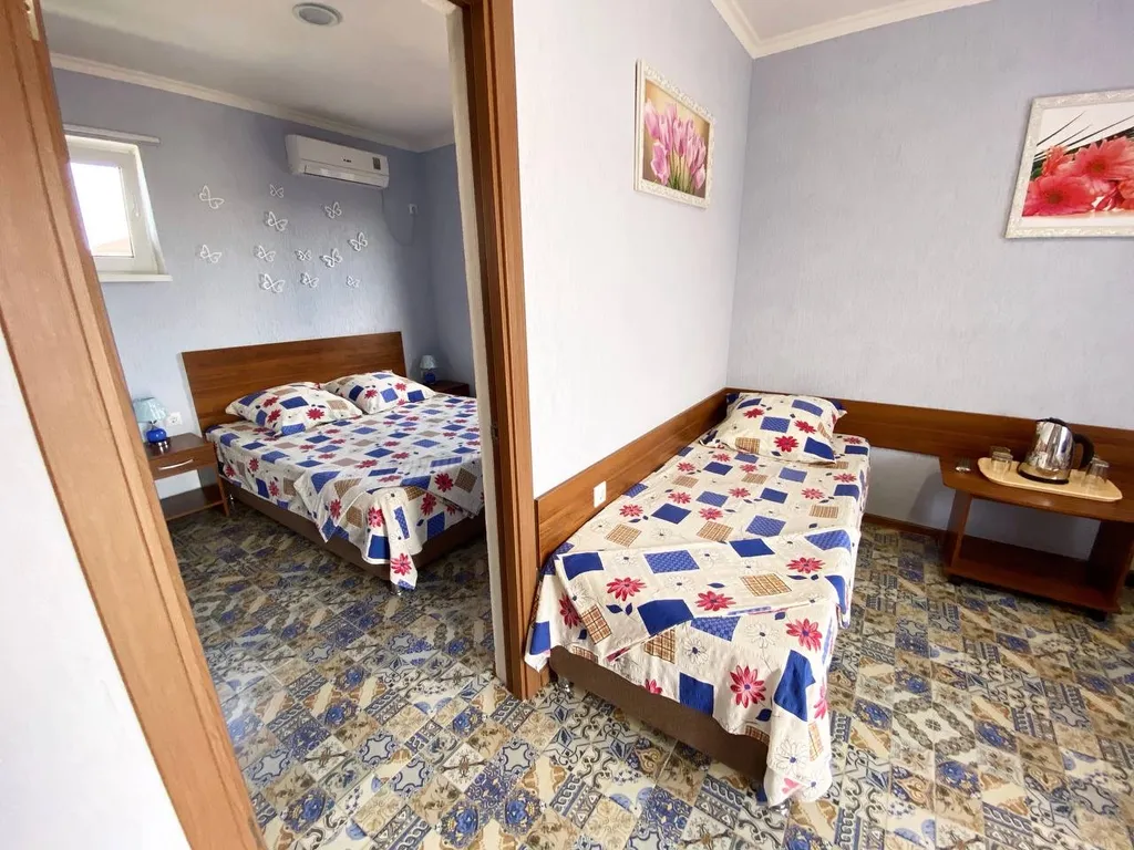 Двухкомнатный семейный в домовладении Кубанское лето