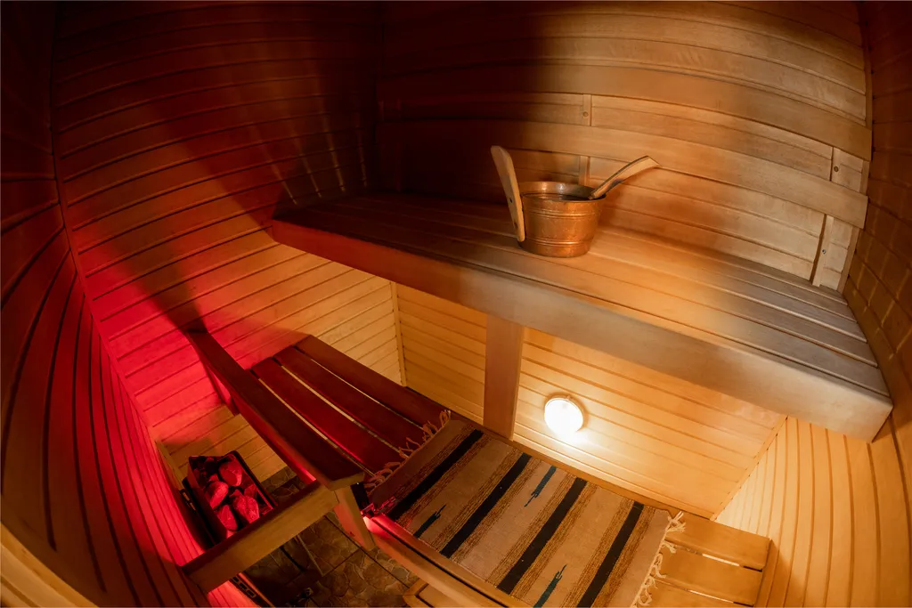 Семейный таунхаус с камином и сауной