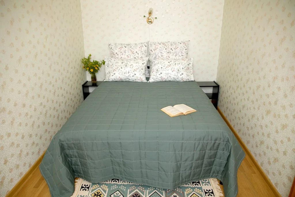 Светлая 2-комнатная квартира с библиотекой на Студенческом бульваре у ПетрГУ