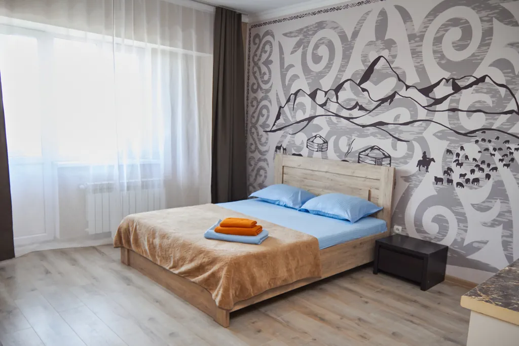 Квартира Новые апартаменты с хорошим ремонтом — аренда посуточно в Алматы