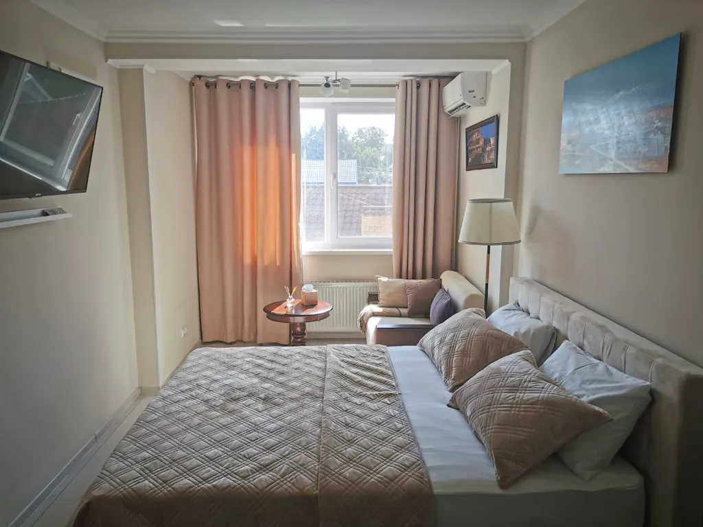Квартира Квартира Lovely central 1BR apartment with a balcony — Кишинев
