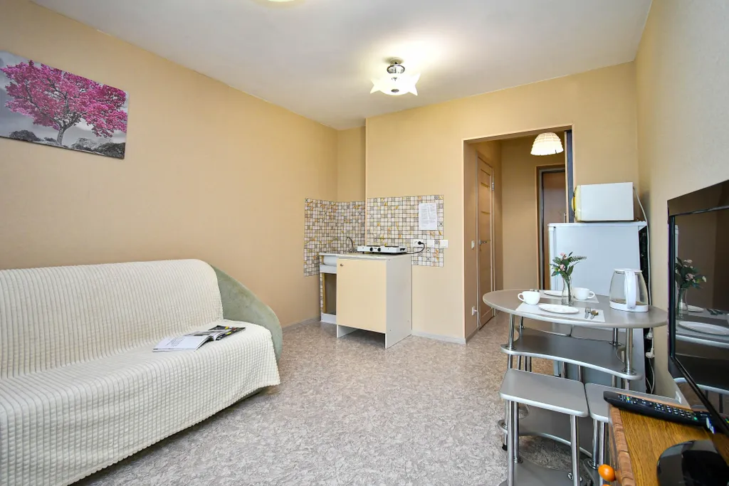 Уютные апртаменты с ковровым балконом в новом ЖК