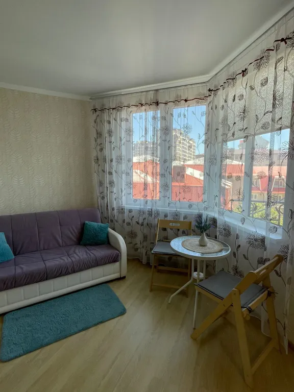 Квартира Квартира Комфортная студия с отдельной спальней и видом на море — Анапа